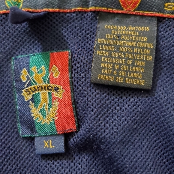 Color-blocked Windbreaker Men's Size XL Retro Performance Jacket Hiking Sporty - Picture 14 of 14